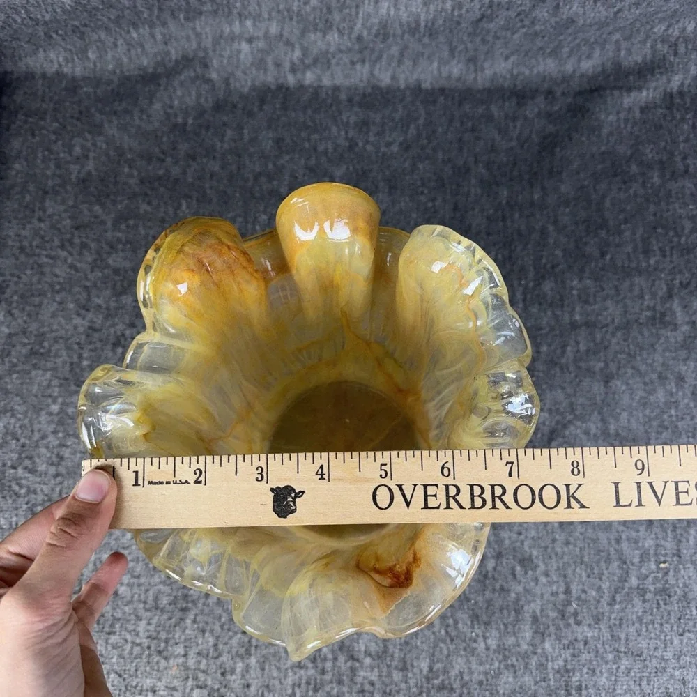N/A yellow swirl